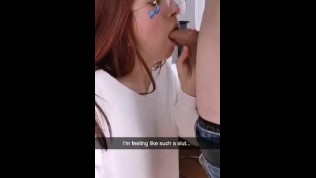 Cheating GF sucks another dick for the first time – Trish Collins Snapchat.