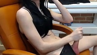 German TGirl Petite Charlize cum (2016.08.17)