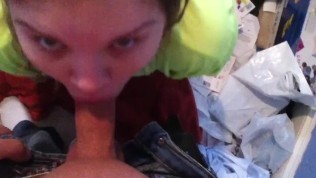 Me sucking my 1st dick every