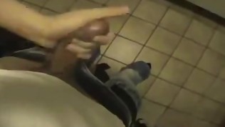 while bf’s at work, his sexy horny girlfriend seduces his friend, jerks him off & lets him fuck her hard on camera!!