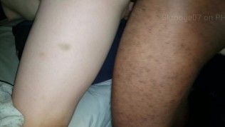 Amateur Chinese Girl Creaming on BBC (4K)