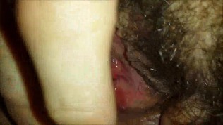 Teenager’s Wet Hairy Pussy