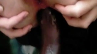 White wife tries first time anal sex with big black cock