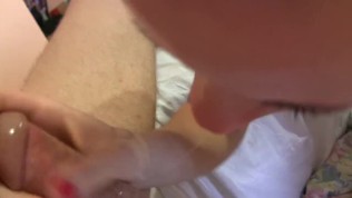 Sylvia Sloppy-POV Facial-Hot Brunette Milf