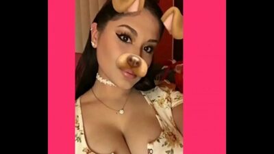 Sexy amateur Latina fucks and sucks two cocks