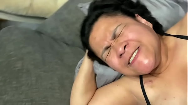 Filipina milf fucked with cock sleeve