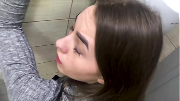 I so want to suck you off right here! – Let’s go to the toilet faster …