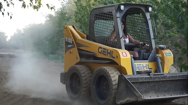 Sexy Indian Girl Driving Bobcat – Maya