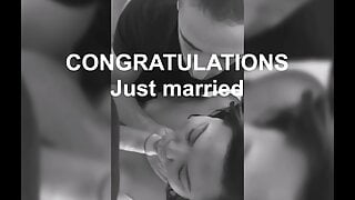 Amazing Wedding Cuckold Kisses