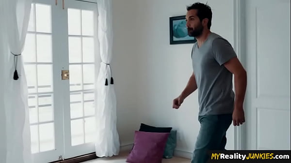 Asian good looking pornstar gets fucked doggystyle by hunk